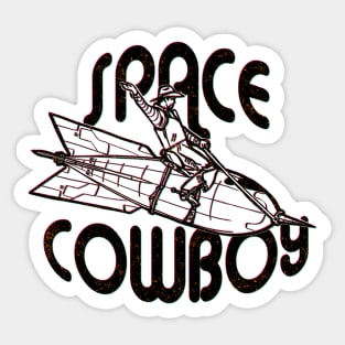 Space Cowboy Sticker
